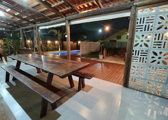 Casa Com Varanda Incrivel - Sinuca, Pepolim, Piscina, Praca De Fogo - Proximo Ao Parque Beto Carrero World