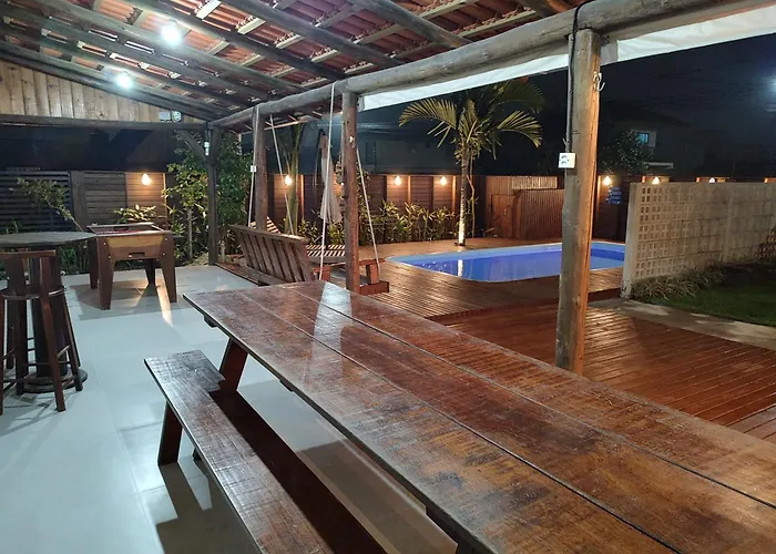 Casa Com Varanda Incrivel - Sinuca, Pepolim, Piscina, Praca De Fogo - Proximo Ao Parque Beto Carrero World