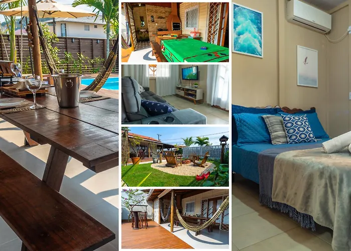 Casa Com Varanda Incrivel - Sinuca, Pepolim, Piscina, Praca De Fogo - Proximo Ao Parque Beto Carrero World