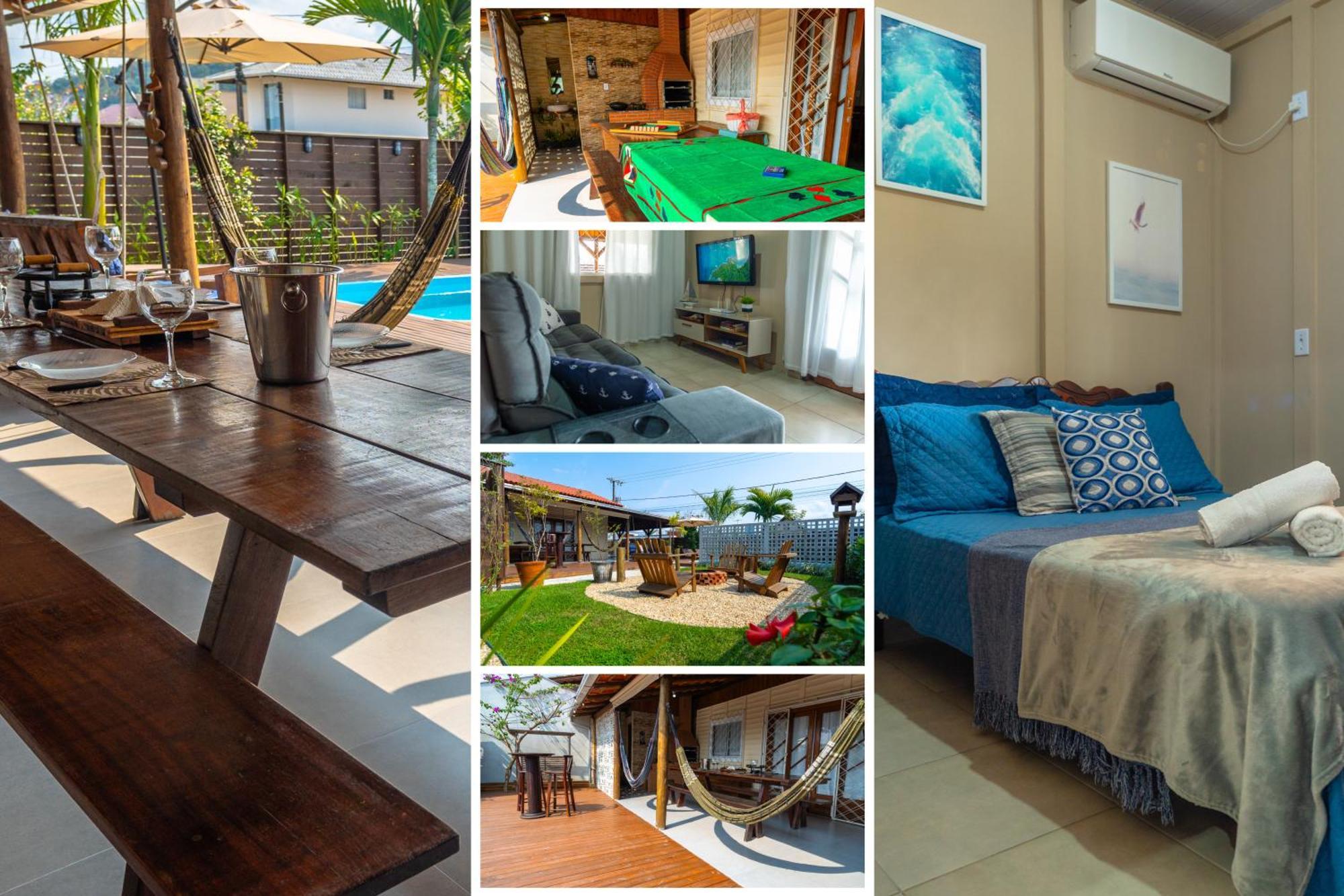 Casa Com Varanda Incrivel - Sinuca, Pepolim, Piscina, Praca De Fogo - Proximo Ao Parque Beto Carrero World Barra Velha (Santa Catarina)